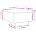 Masă de cafea Lemn vechi 55 x 55 x 31 cm Lemn compozit - WALTI WALTI