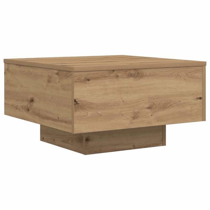 Masă de cafea Stejar Artizanal 55 x 55 x 31 cm Lemn compozit - WALTI WALTI