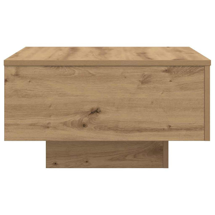 Masă de cafea Stejar Artizanal 55 x 55 x 31 cm Lemn compozit - WALTI WALTI
