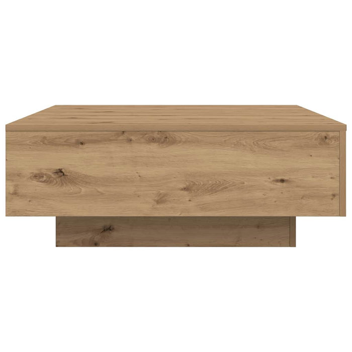 Masă de cafea Stejar Artizanal 80 x 80 x 31 cm Lemn compozit - WALTI WALTI