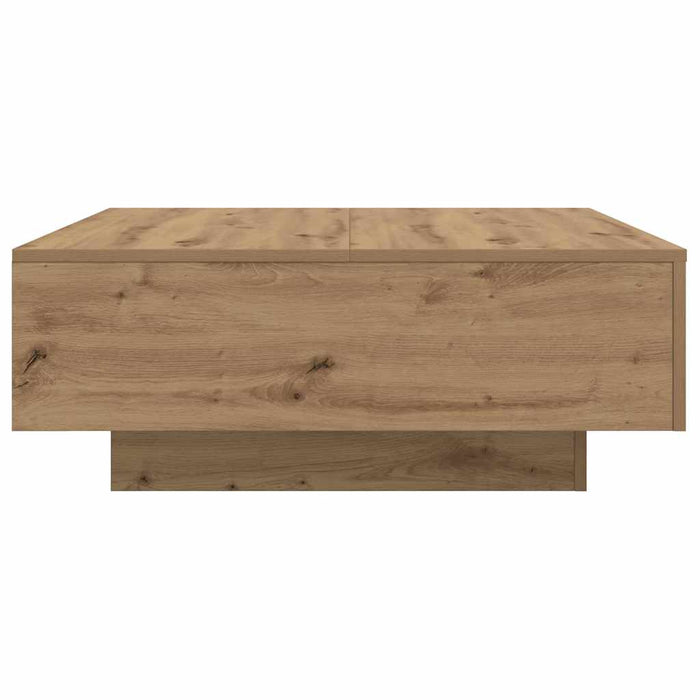 Masă de cafea Stejar Artizanal 80 x 80 x 31 cm Lemn compozit - WALTI WALTI