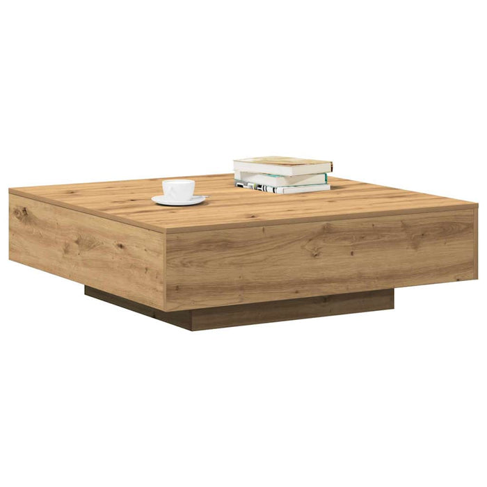 Masă de cafea Stejar Artizanal 100 x 100 x 31 cm - WALTI WALTI