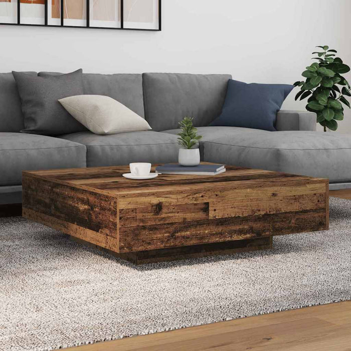 Masă de cafea Lemn vechi 100 x 100 x 31 cm Lemn compozit - WALTI WALTI