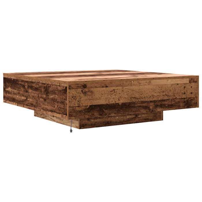 Masă de cafea Lemn vechi 100 x 100 x 31 cm Lemn compozit - WALTI WALTI