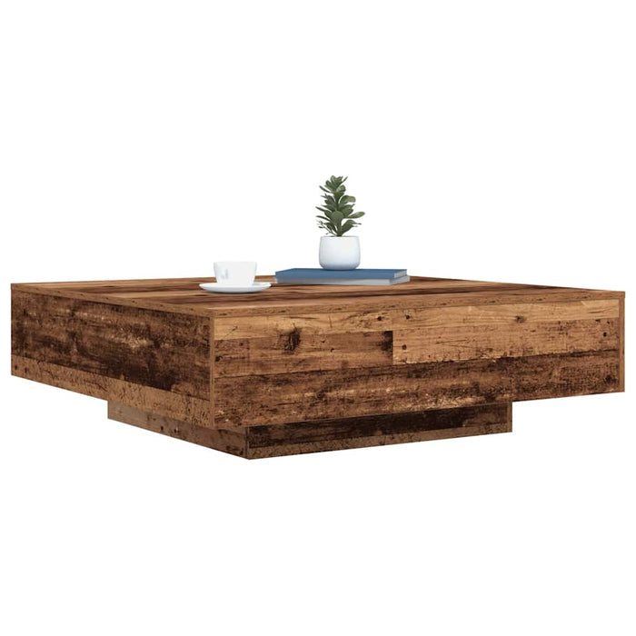 Masă de cafea Lemn vechi 100 x 100 x 31 cm Lemn compozit - WALTI WALTI