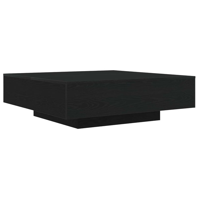 Masă de cafea Stejar Negru 100 x 100 x 31 cm Lemn compozit - WALTI WALTI