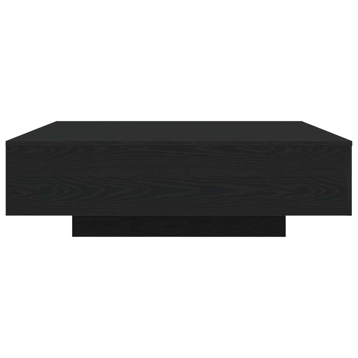 Masă de cafea Stejar Negru 100 x 100 x 31 cm Lemn compozit - WALTI WALTI