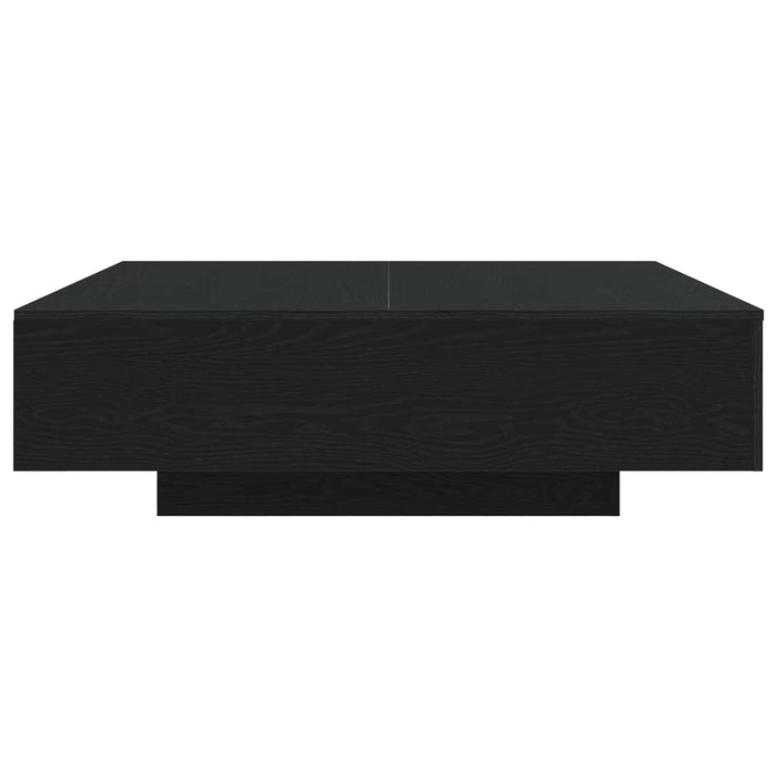 Masă de cafea Stejar Negru 100 x 100 x 31 cm Lemn compozit - WALTI WALTI