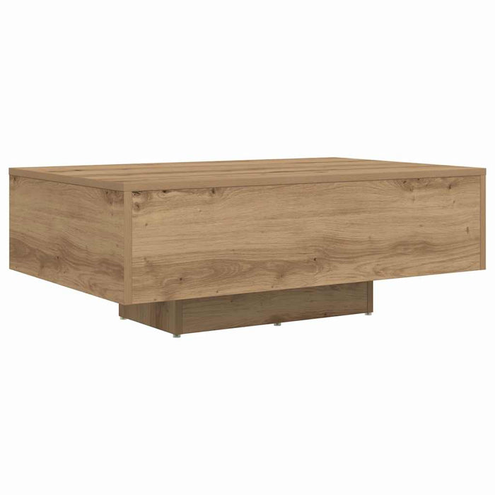 Masă de cafea Stejar Artizanal 85 x 55 x 31 cm Lemn compozit - WALTI WALTI