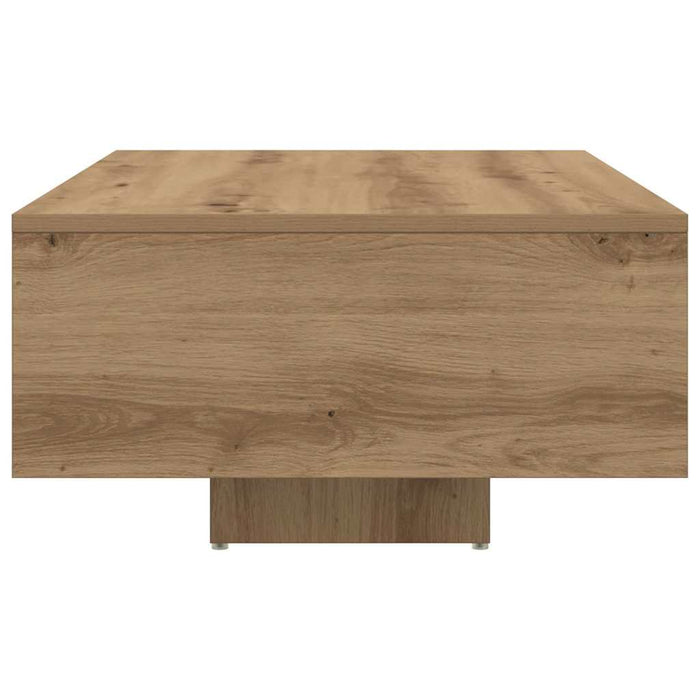 Masă de cafea Stejar Artizanal 85 x 55 x 31 cm Lemn compozit - WALTI WALTI