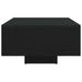 Masă de cafea Stejar Negru 85 x 55 x 31 cm Lemn compozit - WALTI WALTI