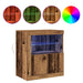 Bufet LED Maro 60,5 x 37 x 67 cm Lemn compozit - WALTI WALTI