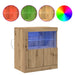 Bufet LED Maro 60,5 x 37 x 67 cm Lemn compozit - WALTI WALTI