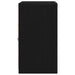 Bufet LED Negru 60,5 x 37 x 67 cm Lemn compozit - WALTI WALTI
