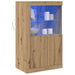 Bufet LED Stejar Artizanal 60,5 x 37 x 100 cm Lemn compozit - WALTI WALTI