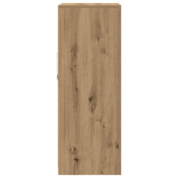 Bufet LED Stejar Artizanal 60,5 x 37 x 100 cm Lemn compozit - WALTI WALTI