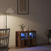 Bufet LED 2 pcs Lemn vechi 41 x 37 x 67 cm Lemn compozit - WALTI WALTI