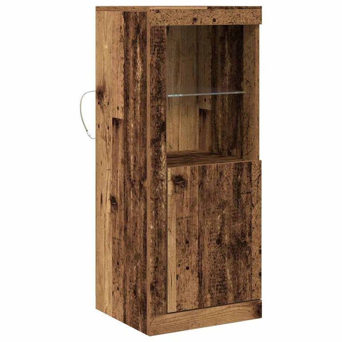 Bufet LED Maro 41 x 37 x 100 cm Lemn compozit - WALTI WALTI