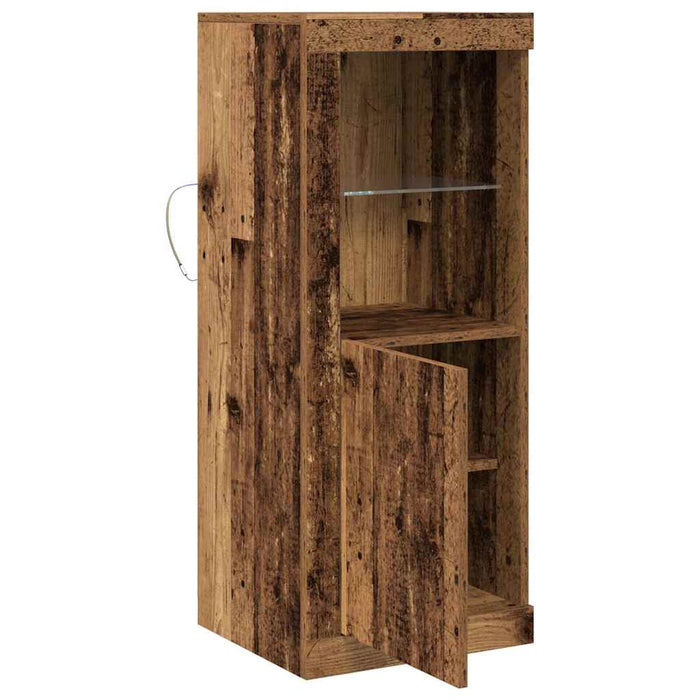 Bufet LED Maro 41 x 37 x 100 cm Lemn compozit - WALTI WALTI