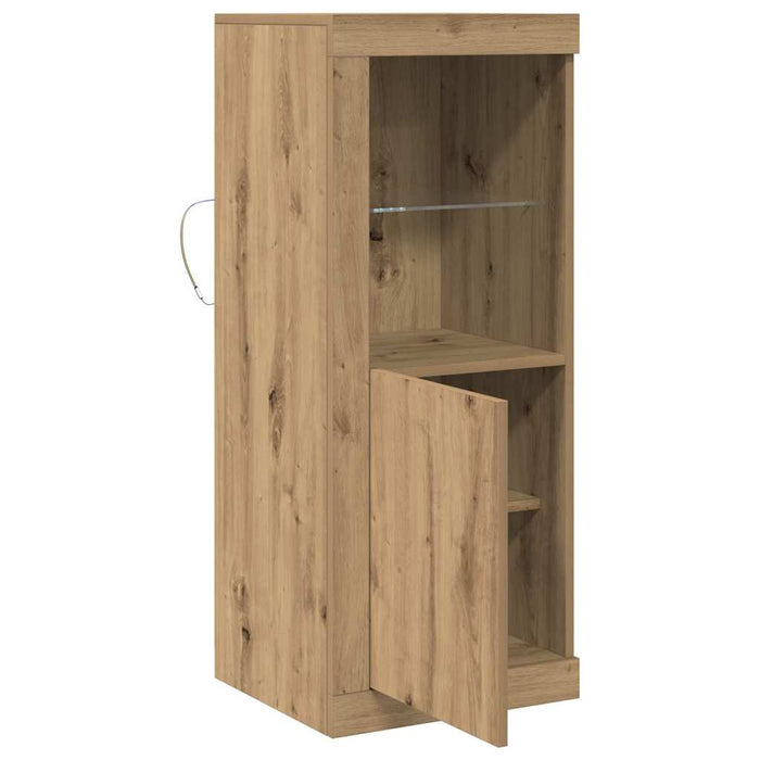 Bufet LED Maro 41 x 37 x 100 cm Lemn compozit - WALTI WALTI