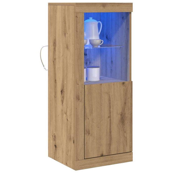 Bufet LED Maro 41 x 37 x 100 cm Lemn compozit - WALTI WALTI