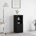 Bufet LED Negru 41 x 37 x 100 cm Lemn compozit - WALTI WALTI
