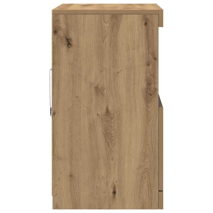 Bufet LED Maro 60,5 x 37 x 67 cm Lemn compozit - WALTI WALTI