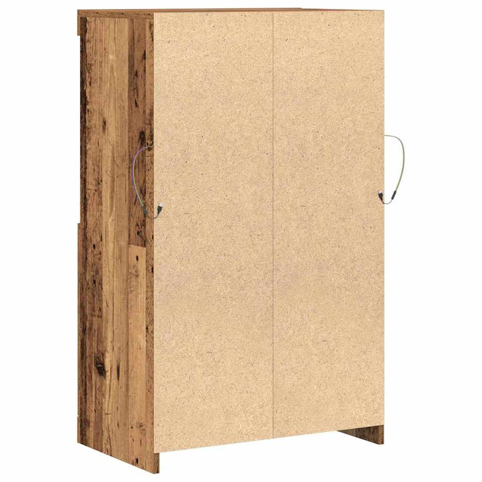 Bufet LED Maro 60 x 37 x 100 cm Lemn compozit - WALTI WALTI