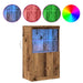 Bufet LED Maro 60 x 37 x 100 cm Lemn compozit - WALTI WALTI
