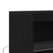 Bufet LED Negru 60 x 37 x 100 cm Lemn compozit - WALTI WALTI