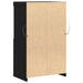 Bufet LED Negru 60 x 37 x 100 cm Lemn compozit - WALTI WALTI