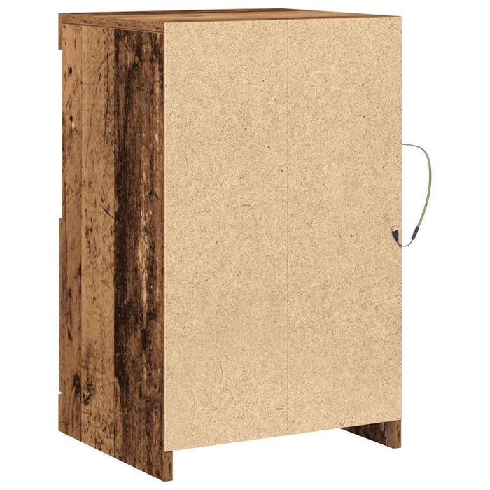 Bufet LED Lemn vechi 41 x 37 x 67 cm Lemn compozit - WALTI WALTI