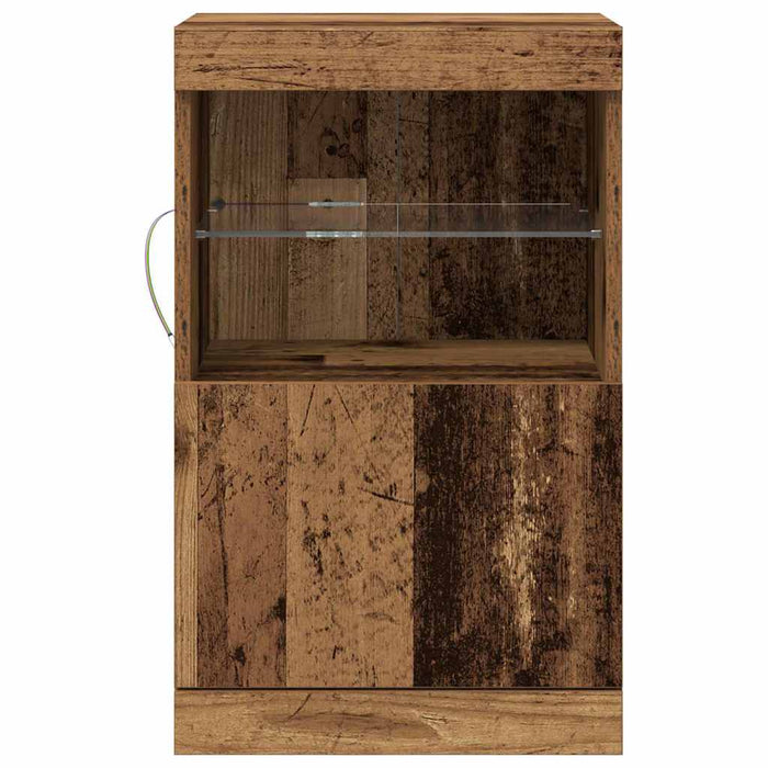 Bufet LED Lemn vechi 41 x 37 x 67 cm Lemn compozit - WALTI WALTI
