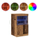 Bufet LED Lemn vechi 41 x 37 x 67 cm Lemn compozit - WALTI WALTI