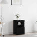 Bufet LED Stejar Negru 41 x 37 x 67 cm Lemn compozit - WALTI WALTI