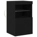 Bufet LED Stejar Negru 41 x 37 x 67 cm Lemn compozit - WALTI WALTI