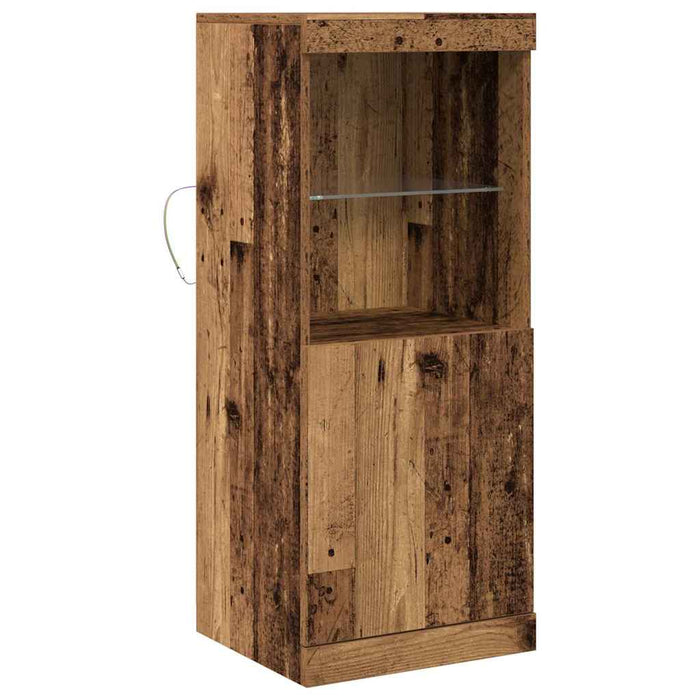 Bufet LED Lemn vechi 41 x 37 x 100 cm Lemn compozit - WALTI WALTI