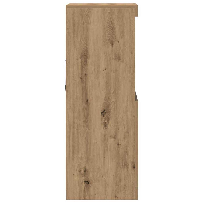 Bufet LED Stejar Artizanal 41 x 37 x 100 cm Lemn compozit - WALTI WALTI