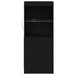 Bufet LED Stejar Negru 41 x 37 x 100 cm Lemn compozit - WALTI WALTI