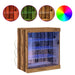 Bufet LED Lemn vechi 60,5 x 37 x 67 cm Lemn compozit - WALTI WALTI