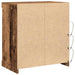 Bufet LED Lemn vechi 60,5 x 37 x 67 cm Lemn compozit - WALTI WALTI