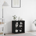 Bufet LED Stejar Negru 60,5 x 37 x 67 cm Lemn compozit - WALTI WALTI
