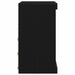 Bufet LED Stejar Negru 60,5 x 37 x 67 cm Lemn compozit - WALTI WALTI