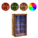 Bufet LED Lemn vechi 60,5 x 37 x 100 cm Lemn compozit - WALTI WALTI