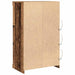 Bufet LED Lemn vechi 60,5 x 37 x 100 cm Lemn compozit - WALTI WALTI