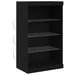 Bufet LED Stejar Negru 60,5 x 37 x 100 cm Lemn compozit - WALTI WALTI