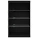 Bufet LED Stejar Negru 60,5 x 37 x 100 cm Lemn compozit - WALTI WALTI