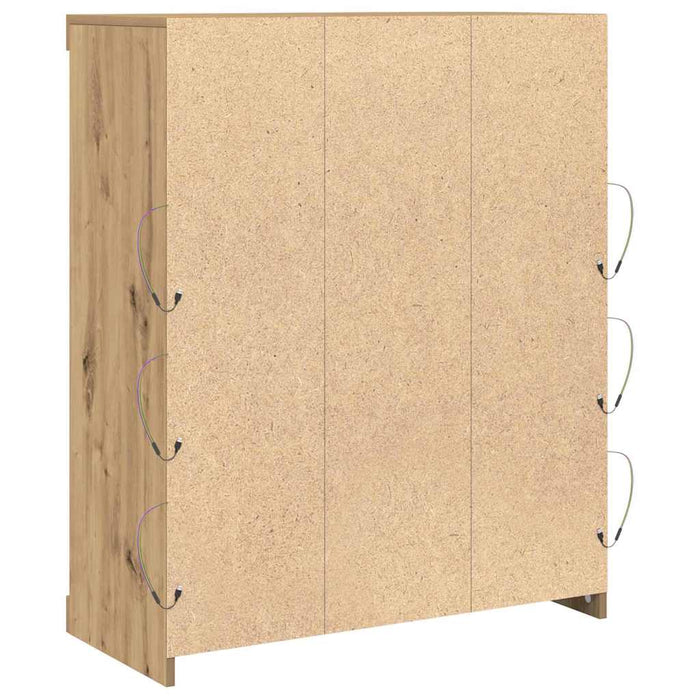 Bufet LED Stejar Artizanal 41 x 37 x 100 cm Lemn compozit - WALTI WALTI