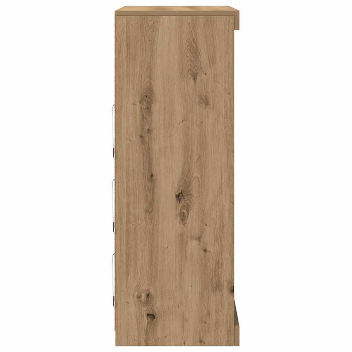 Bufet LED Stejar Artizanal 41 x 37 x 100 cm Lemn compozit - WALTI WALTI