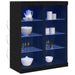 Bufet LED Stejar Negru 41 x 37 x 100 cm Lemn compozit - WALTI WALTI